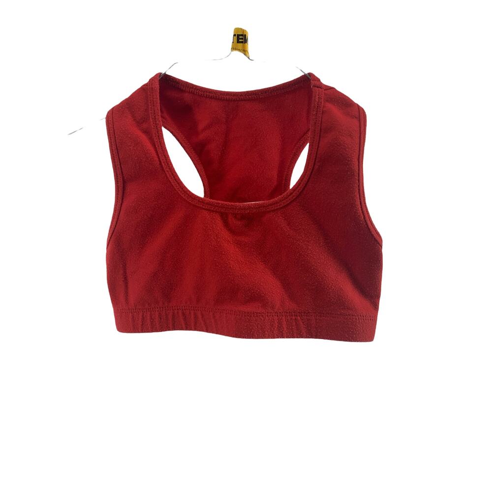 Crazy Pants Girls' Athletic Racerback Sports Bra Youth Size Medium